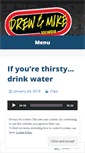 Mobile Screenshot of drewandmike.org